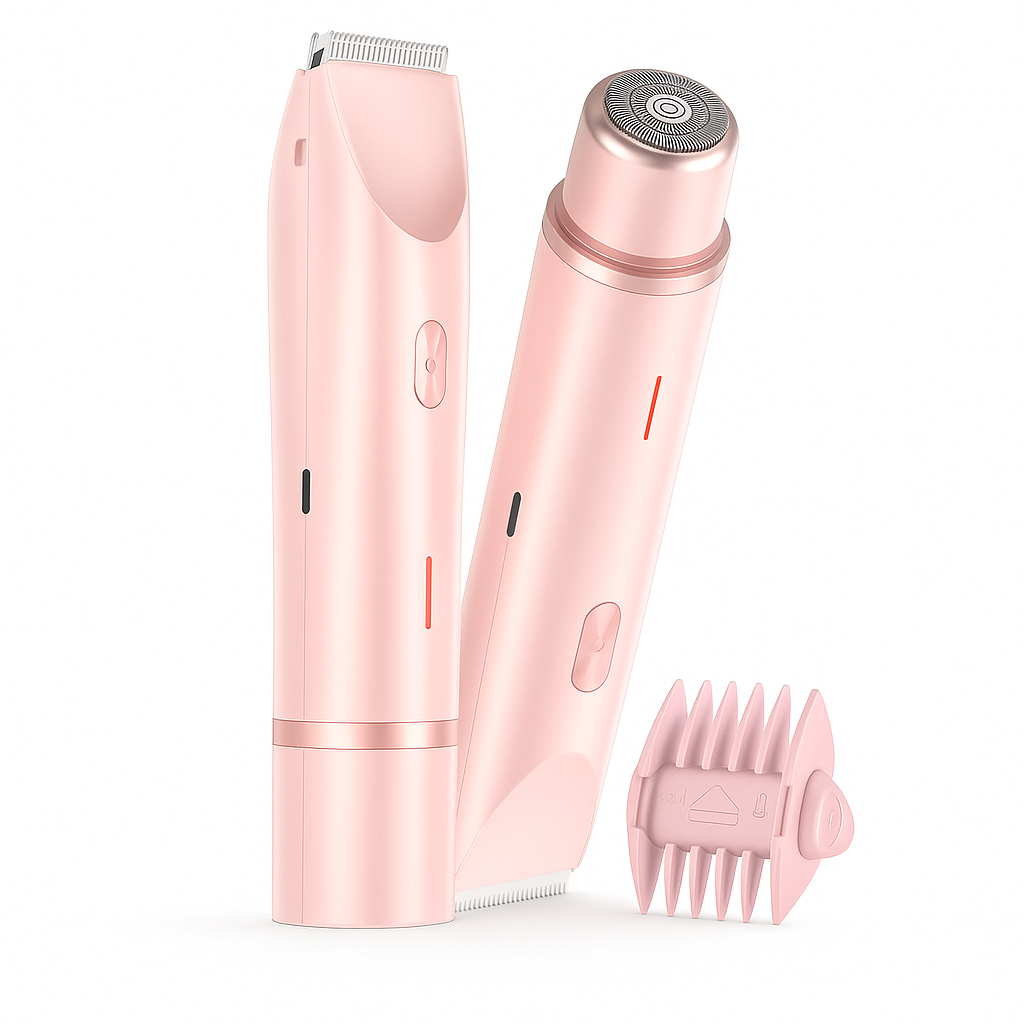 Rasoir tondeuse électrique double tête rechargeable étanche