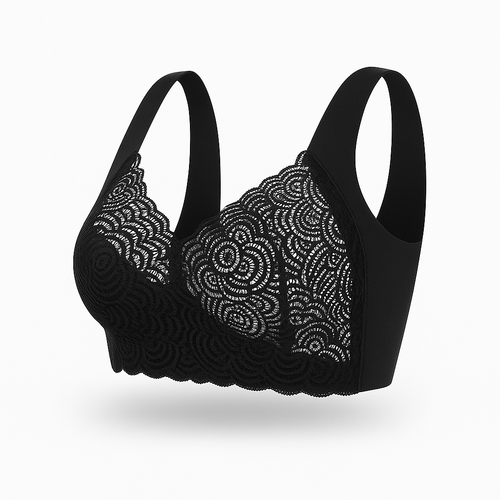 Soutien-Gorge Sans Armatures – Confort Seamless & Dentelle