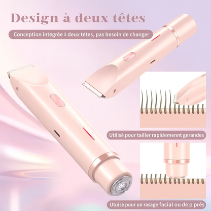 Rasoir Tondeuse Corps & Maillot – Compact et Rechargeable