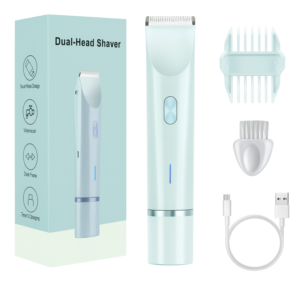 Rasoir Tondeuse Corps & Maillot – Compact et Rechargeable